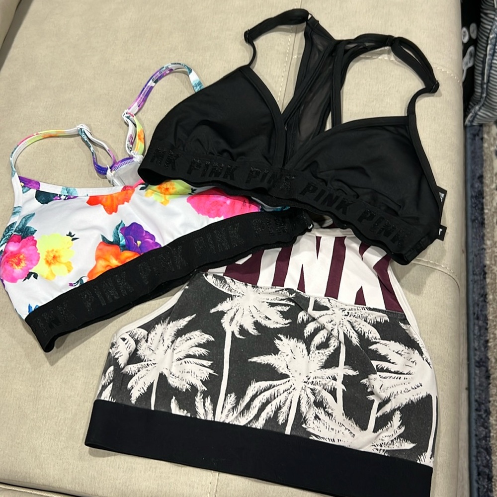 3 PINK by Victoria Secret Bras Small
